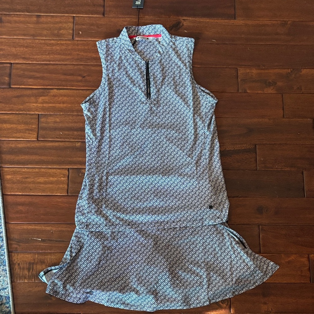Black Clover Sleeveless Tank and Golf Skirt Set